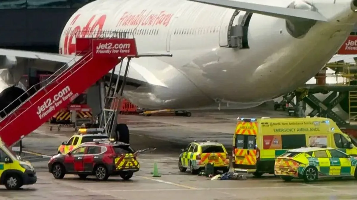 Engineer Survives 35ft Fall From Jet2 Plane At Manchester Airport