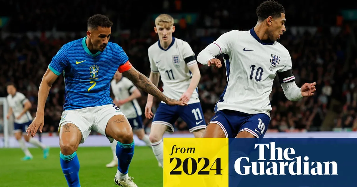 England 0-1 Brazil: Player Ratings from Wembley Friendly