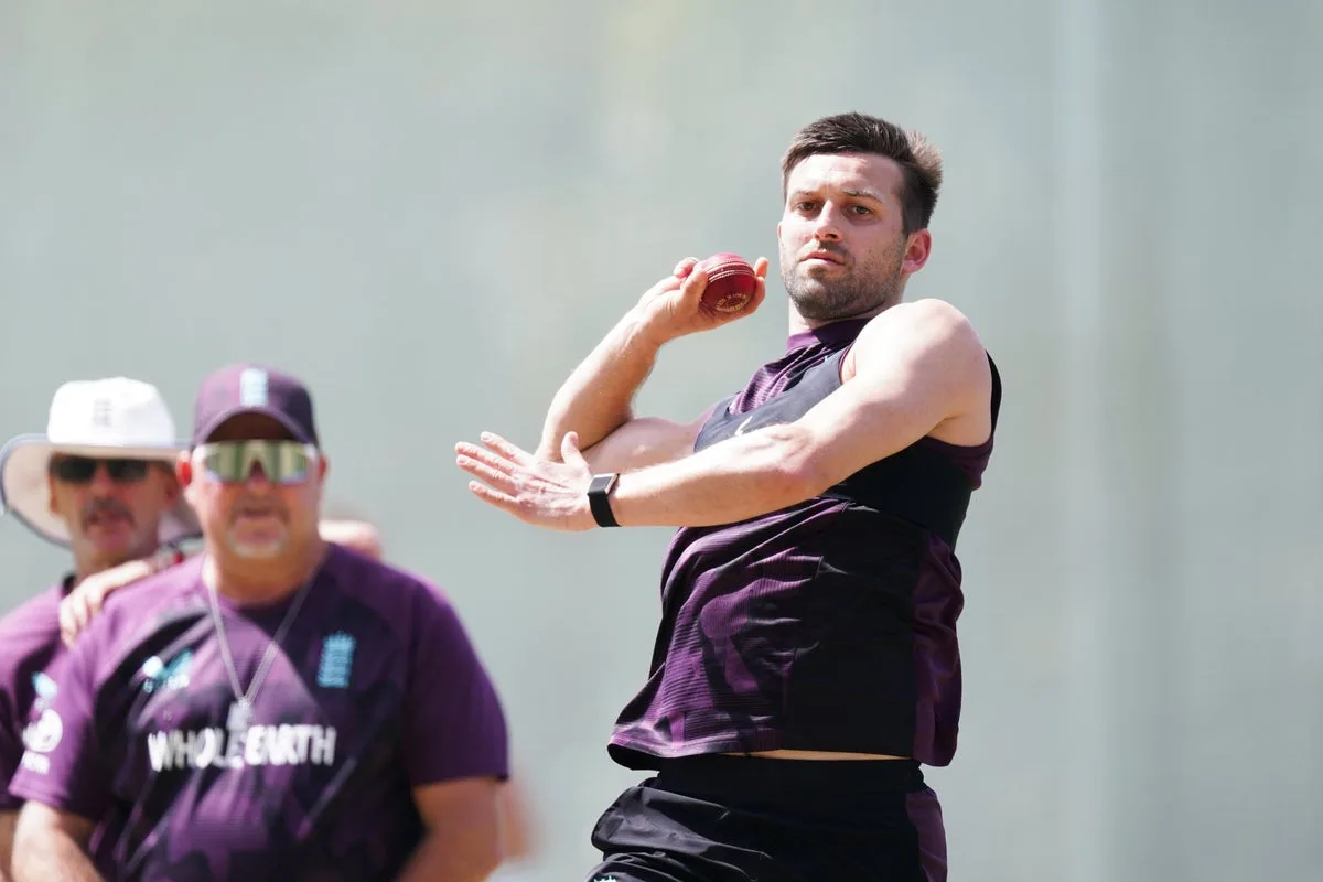 England Take Mark Wood Gamble in Ashes First Test Squad