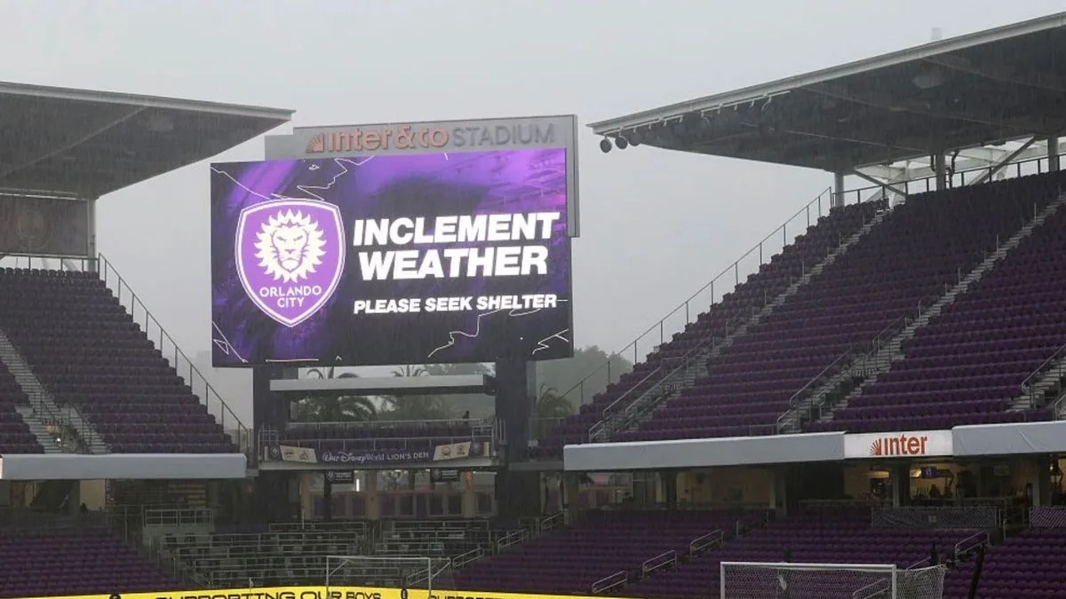 England vs Costa Rica Kick-Off Delayed by Severe Storms in Orlando
