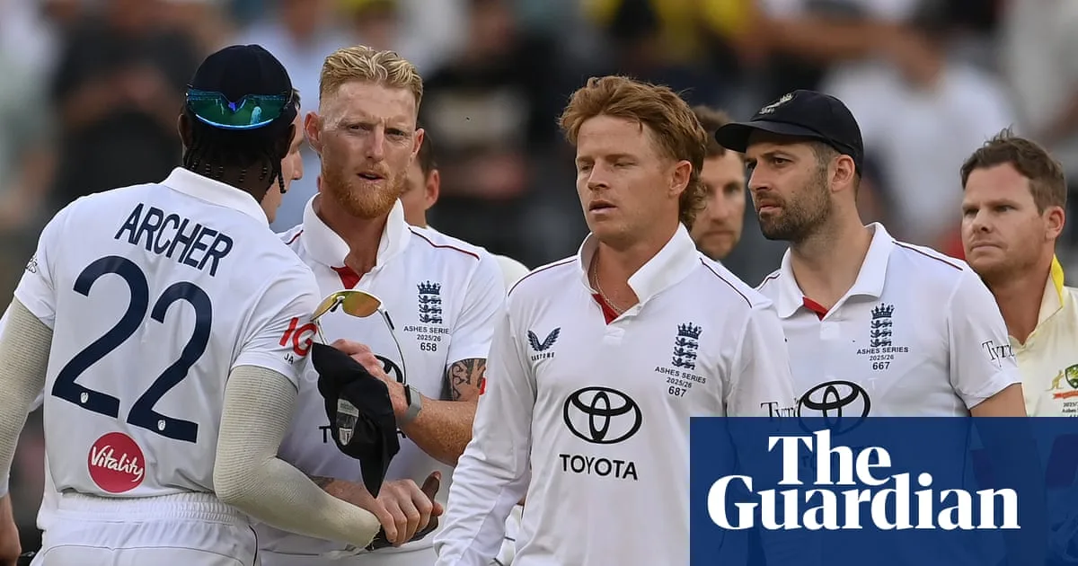 England Batters Skip Pink-Ball Warm-Up Despite Ashes Collapse