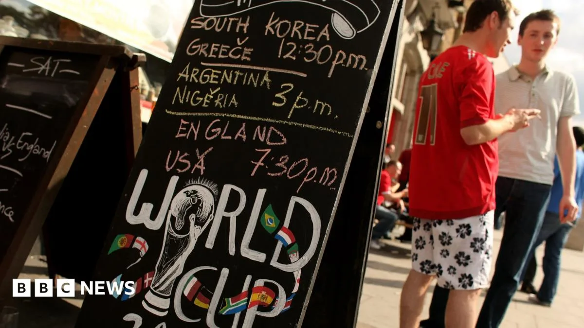 England World Cup Final Pub Opening Times Revealed