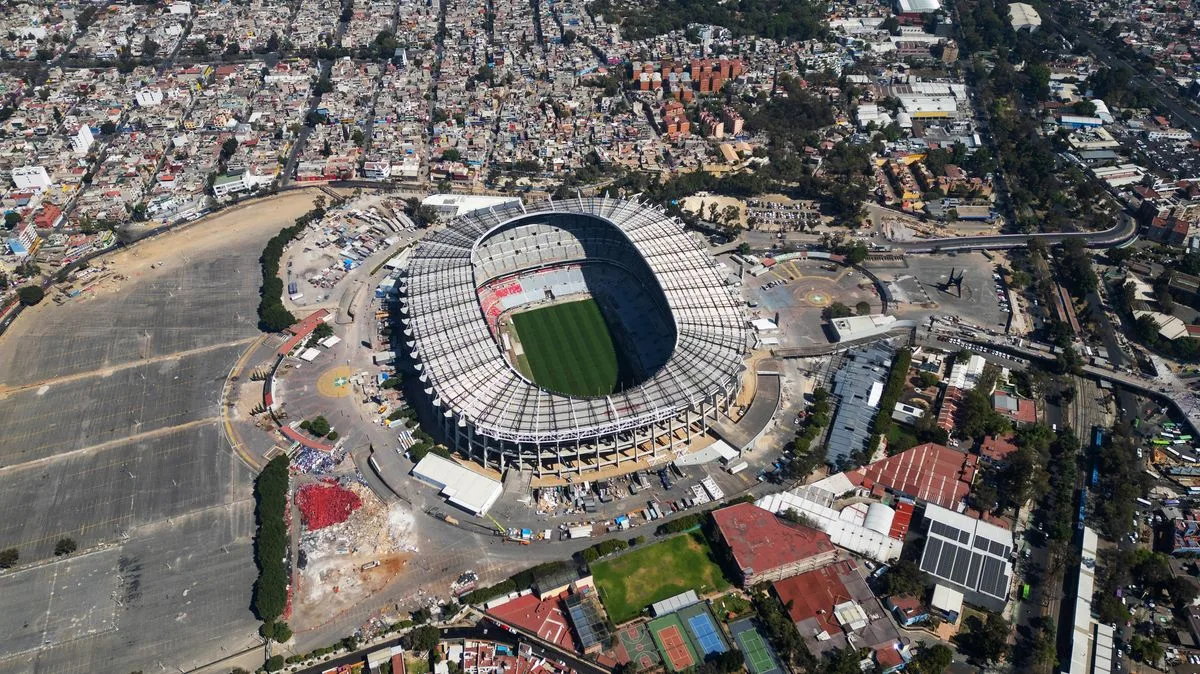 England World Cup Match At Risk As Azteca Stadium Renovations Lag