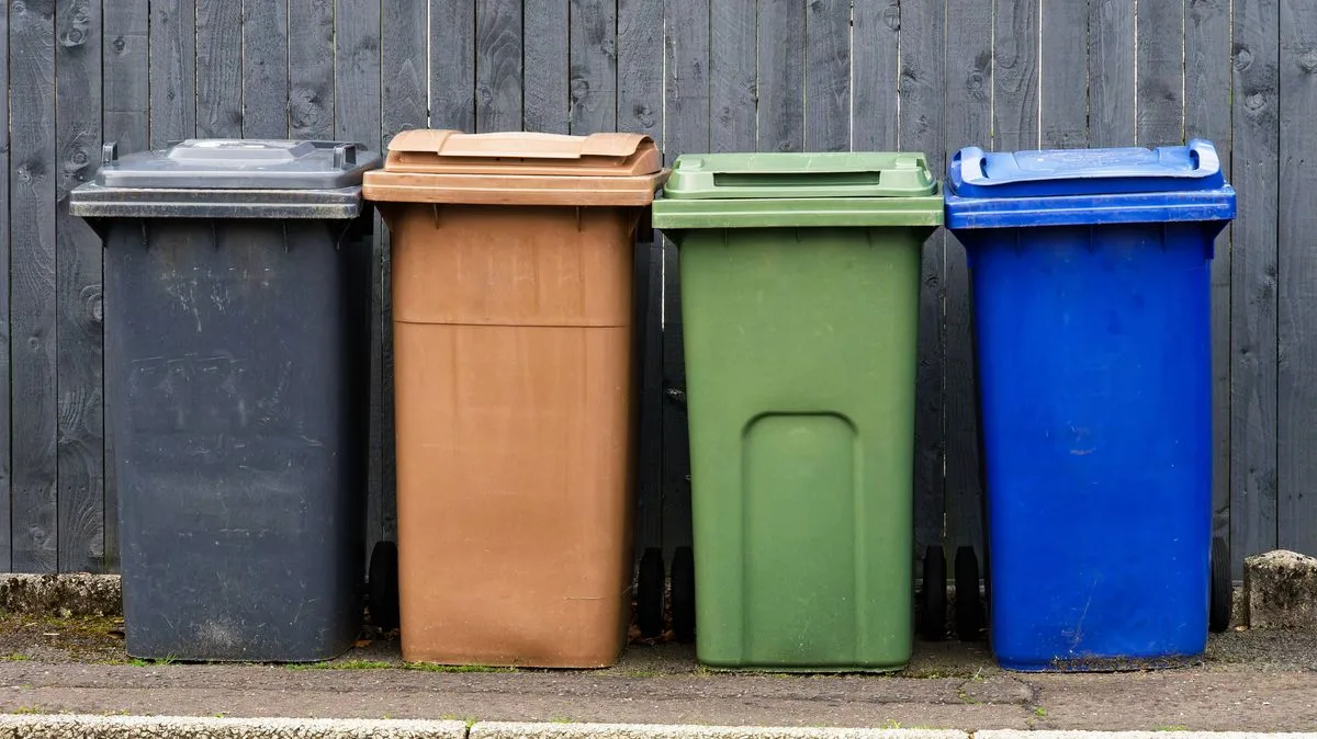 England's New Bin Rules: Four Bins, 37 Banned Items, and Fines Up to £400