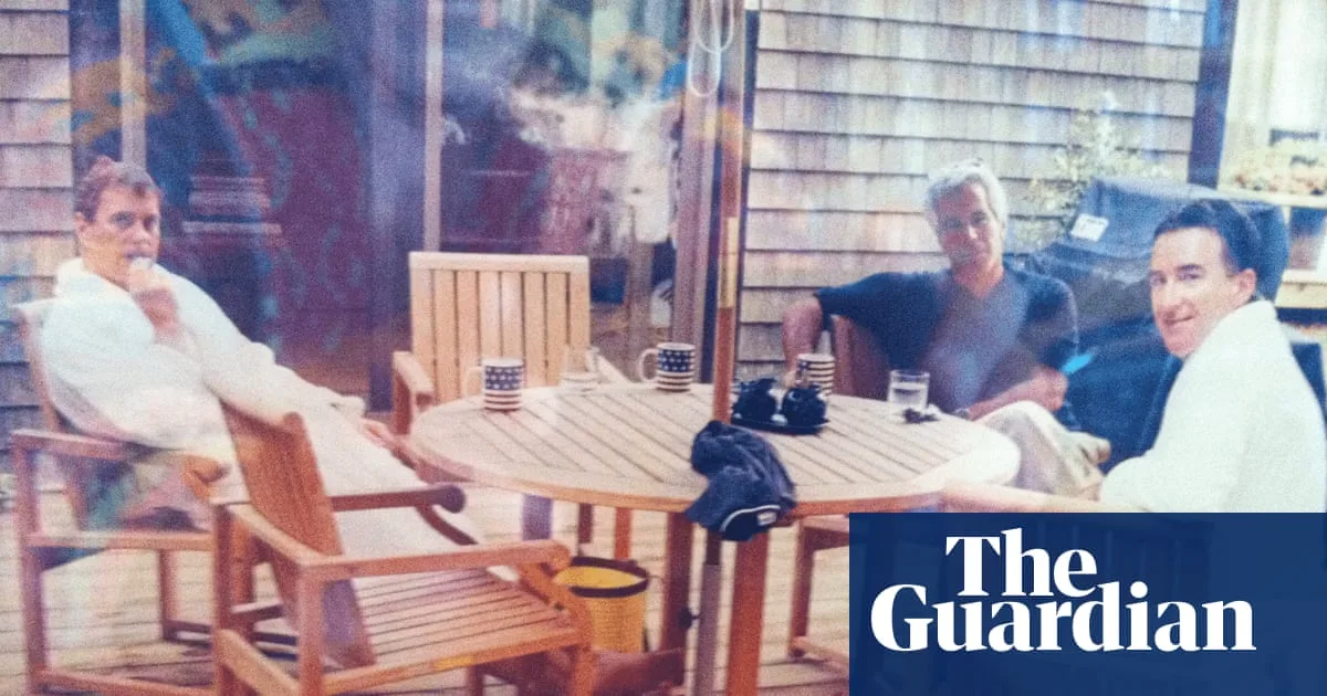 Epstein Files Reveal Andrew and Mandelson Bathrobe Photo