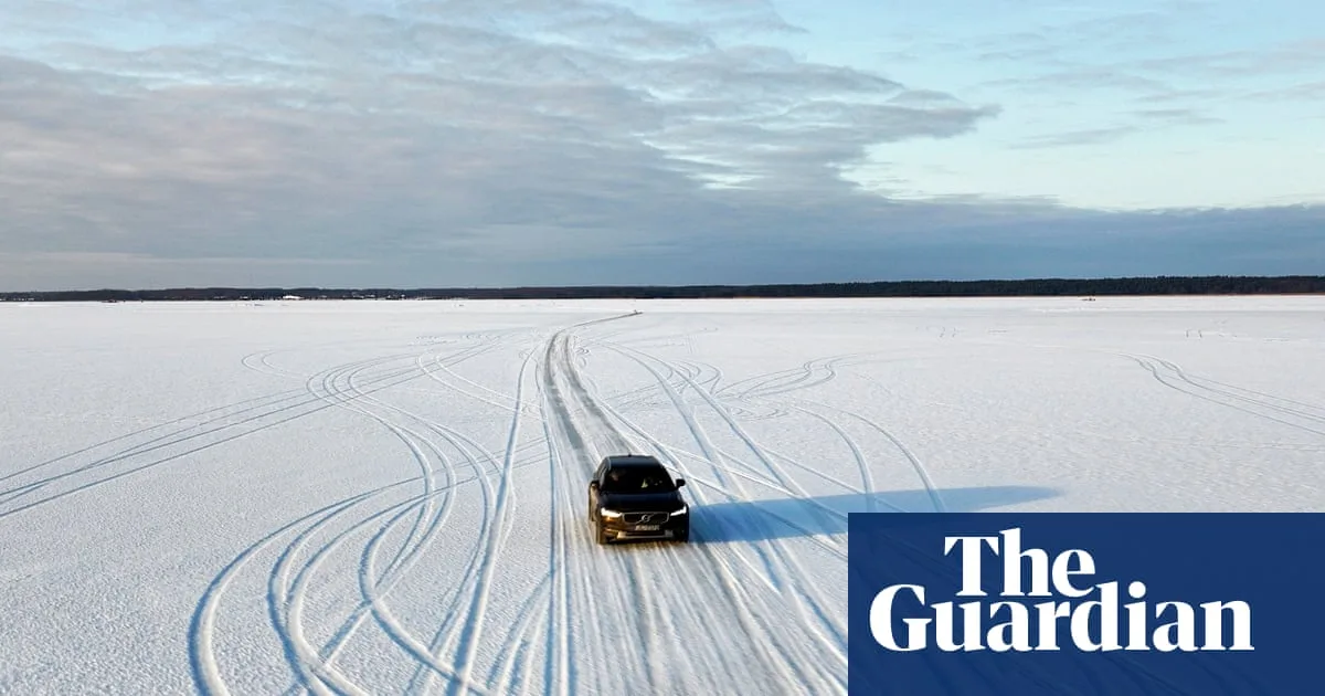 Estonia Opens 20km Ice Road Across Frozen Sea