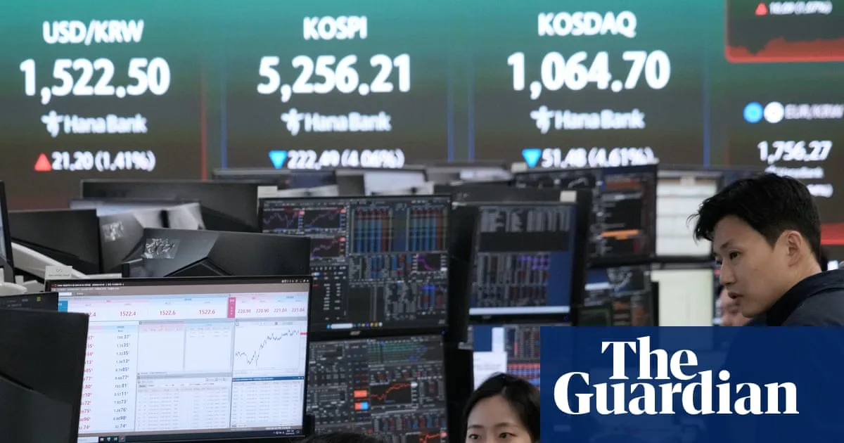 European Markets Fall as Oil Surges on Trump’s Iran Threats