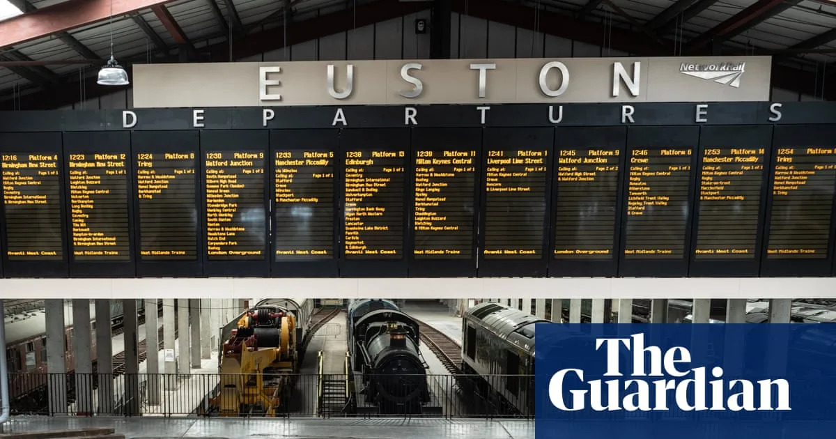 Euston's 1960s Departures Board Moves to Margate