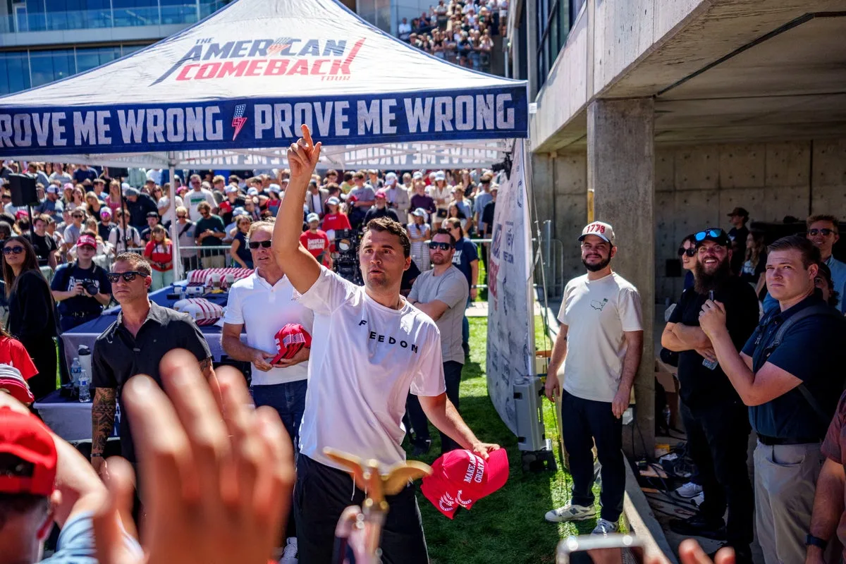Witness Recalls Chaos After Charlie Kirk Shot at Utah Event