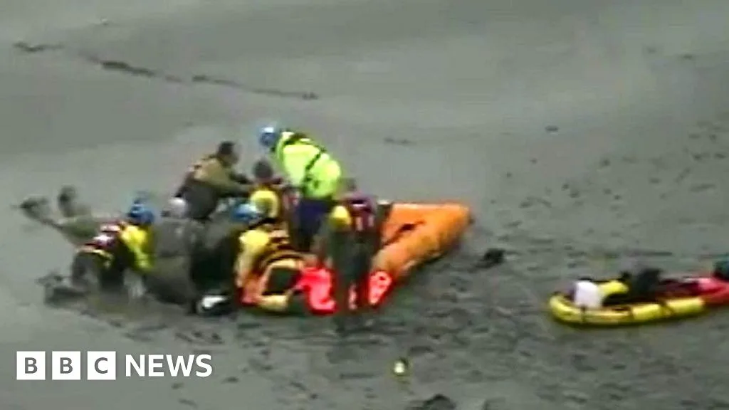 Teenager Rescued from Quicksand in Morecambe Bay Drama