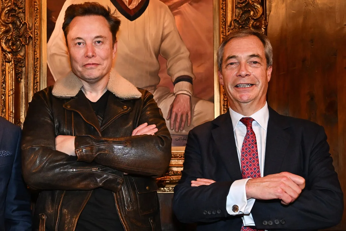 Farage Warns Musk Will Split The Right Over Reform Rival