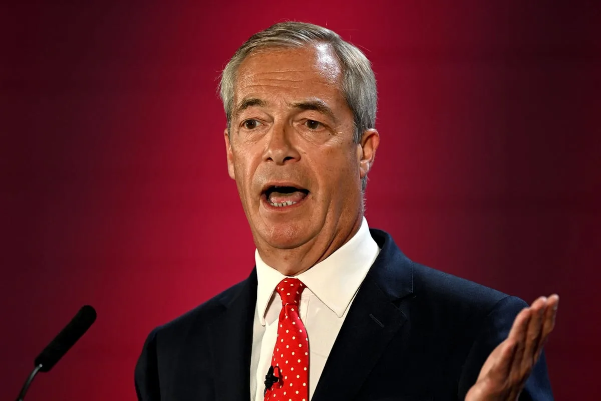 Farage Warns Of Public Order Threat From Small Boats