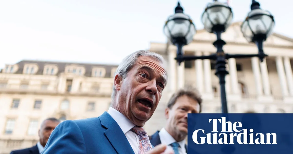 Farage's Reform UK Bid Sparks Backlash from Banks