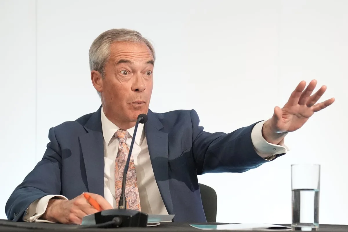 Farage’s Reform UK Targets London Crime in Summer Election Pledge