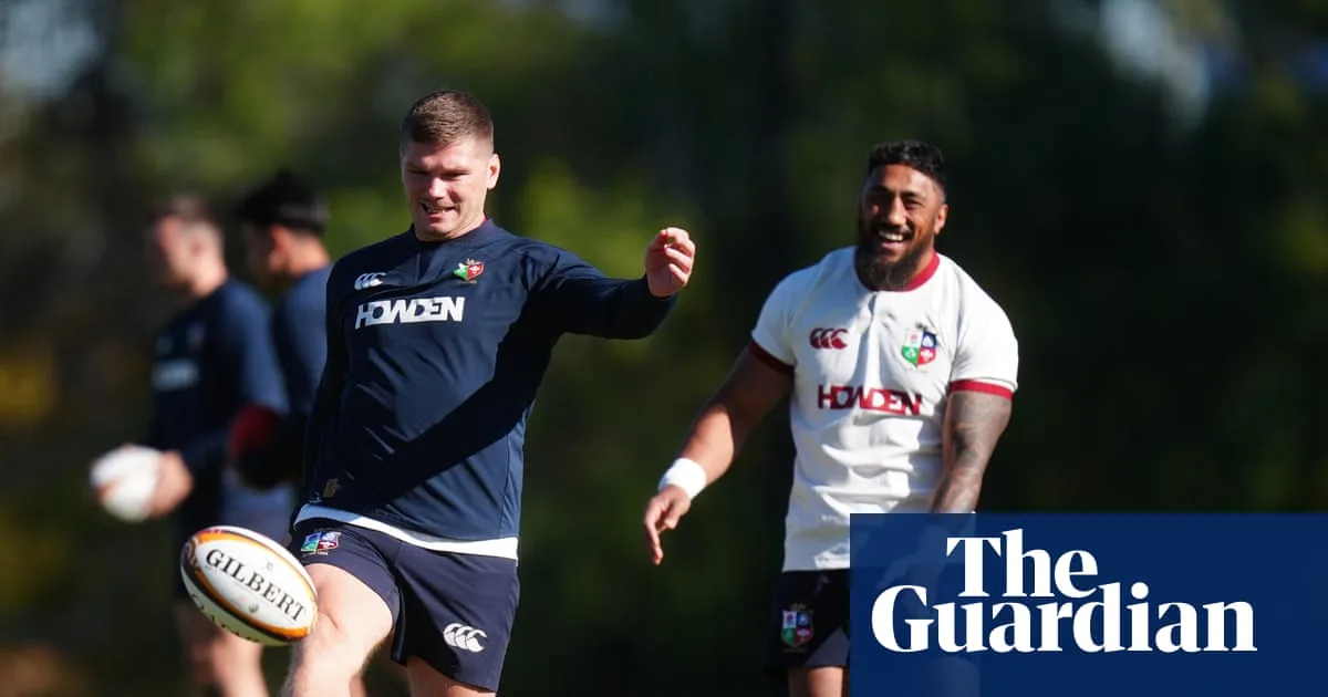 Farrell Benched For Lions Second Test