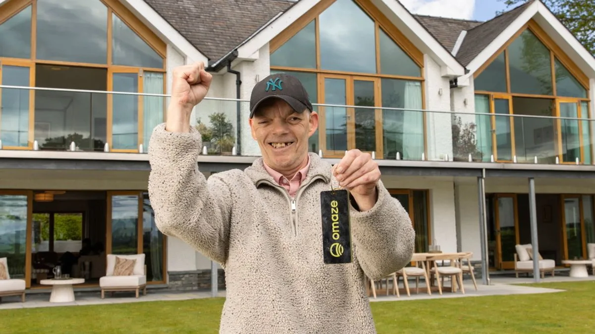 Dad Wins £5m Lakeside Mansion After 42 Years in Council Flat