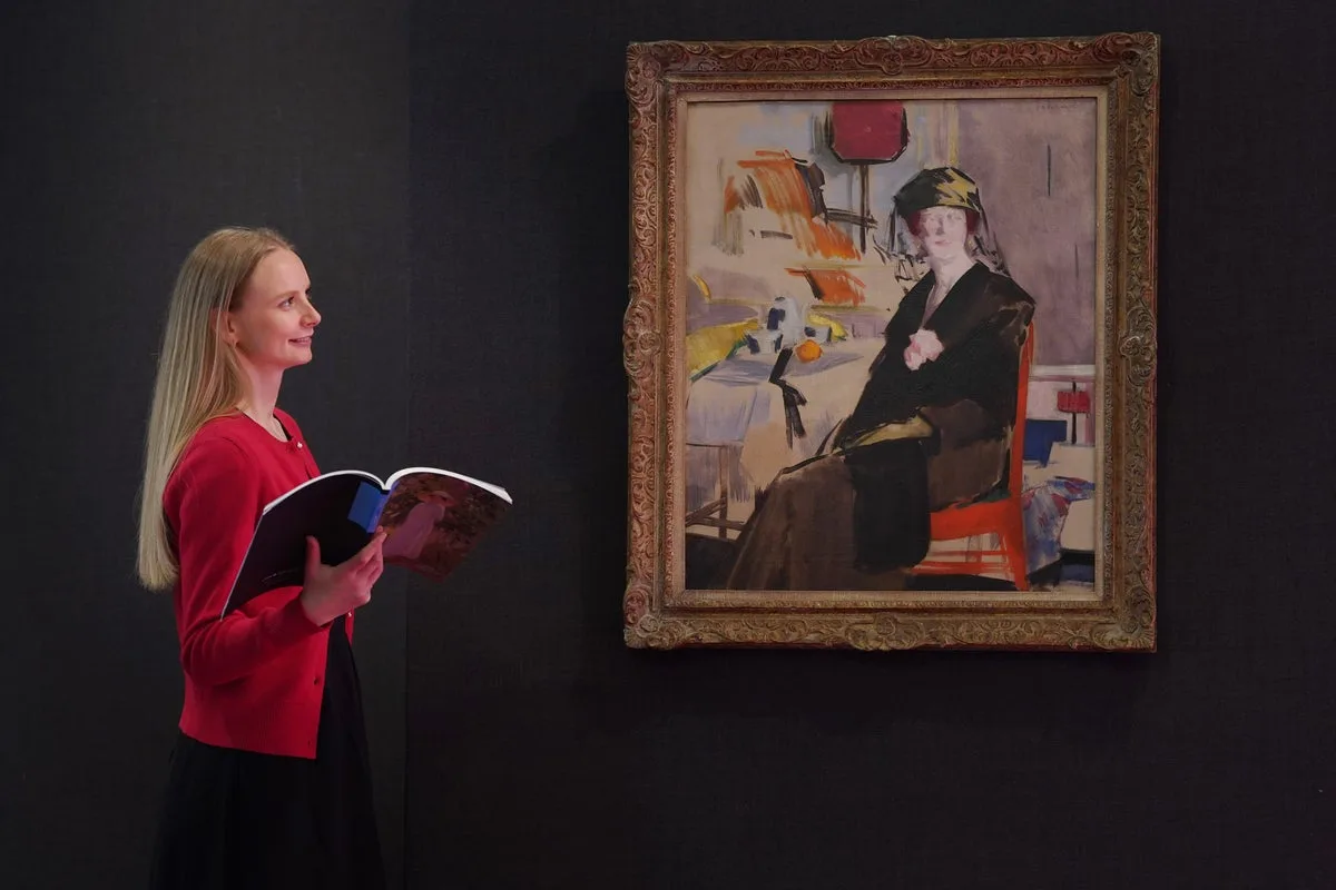 FCB Cadell painting bought in US charity shop sells for nearly £190,000