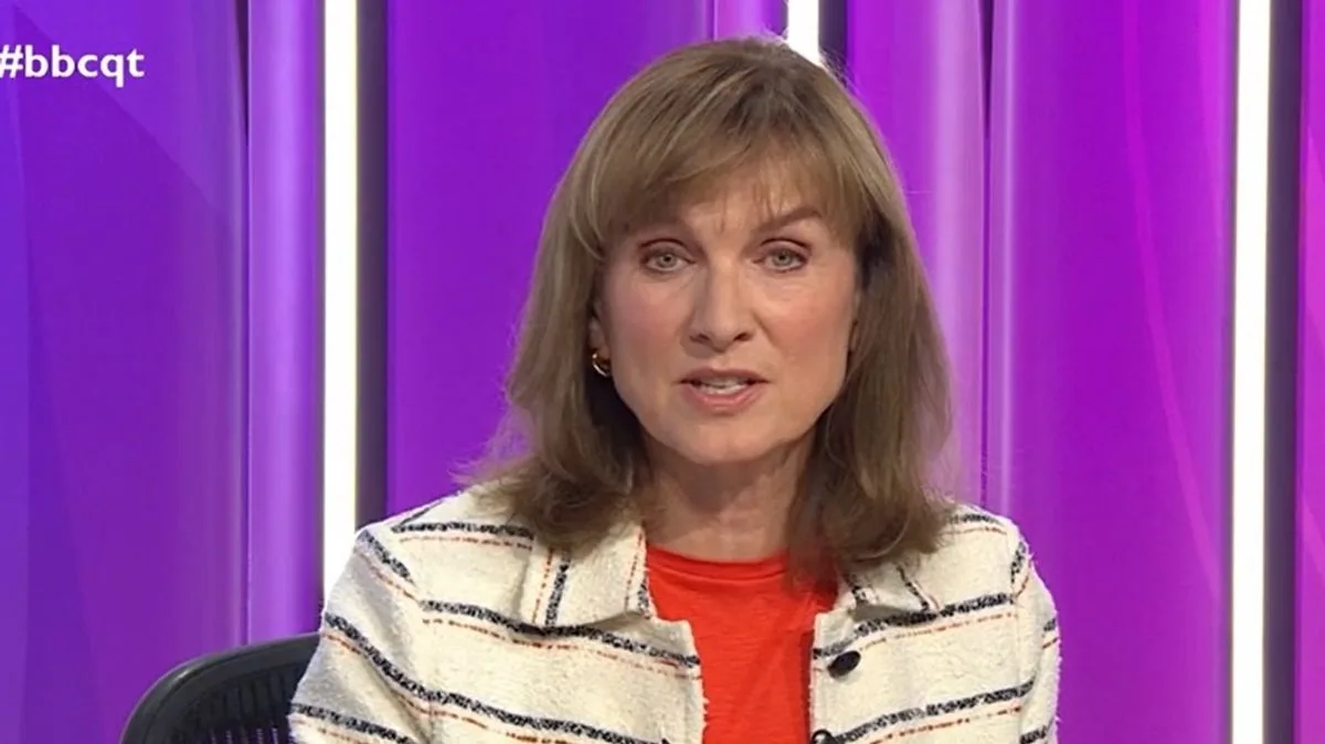 Fiona Bruce Halts Question Time For Two Major Announcements