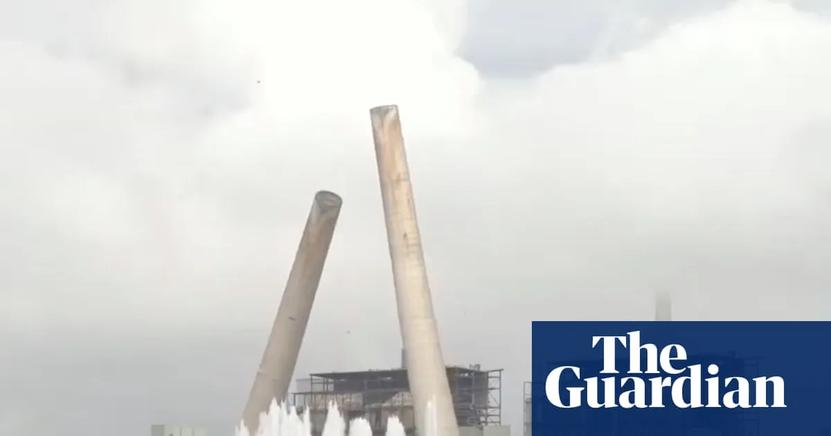 Liddell Power Station Chimneys Demolished in Historic Blast