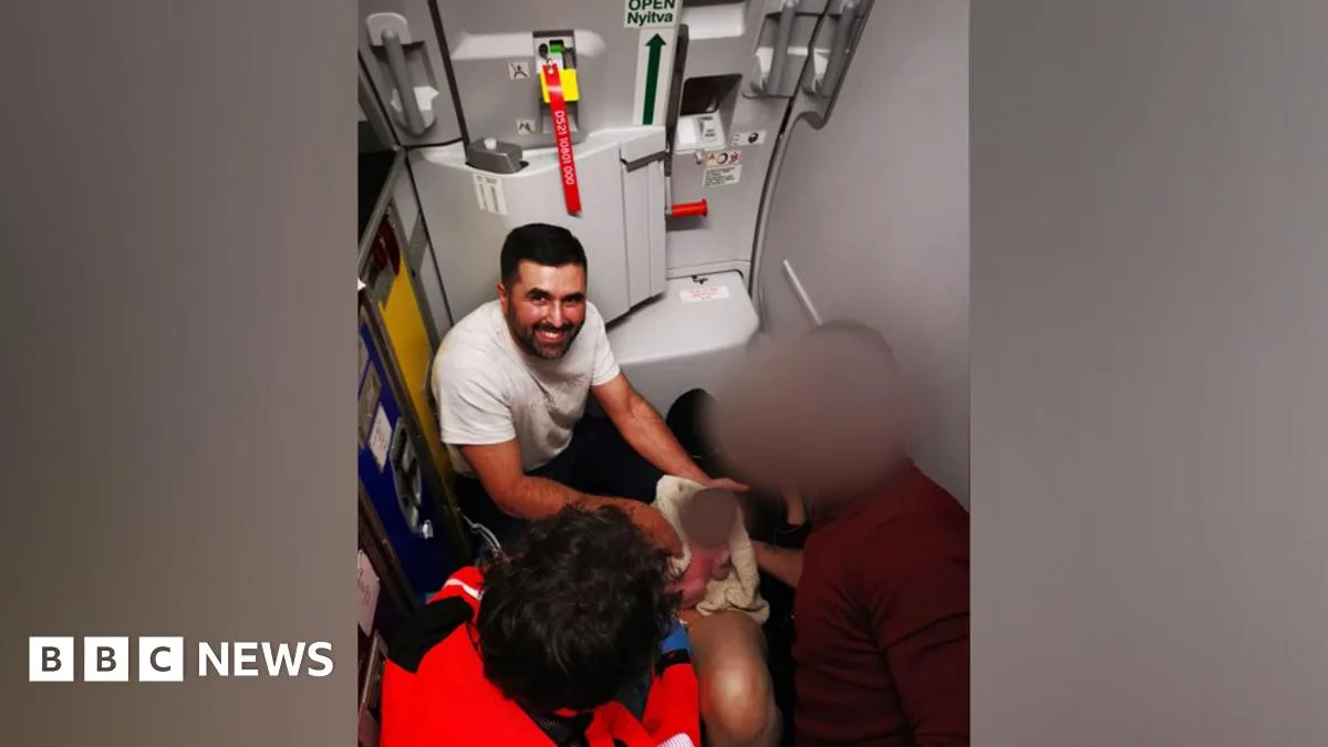 Doctor Delivers Baby on Flight from Jordan to London