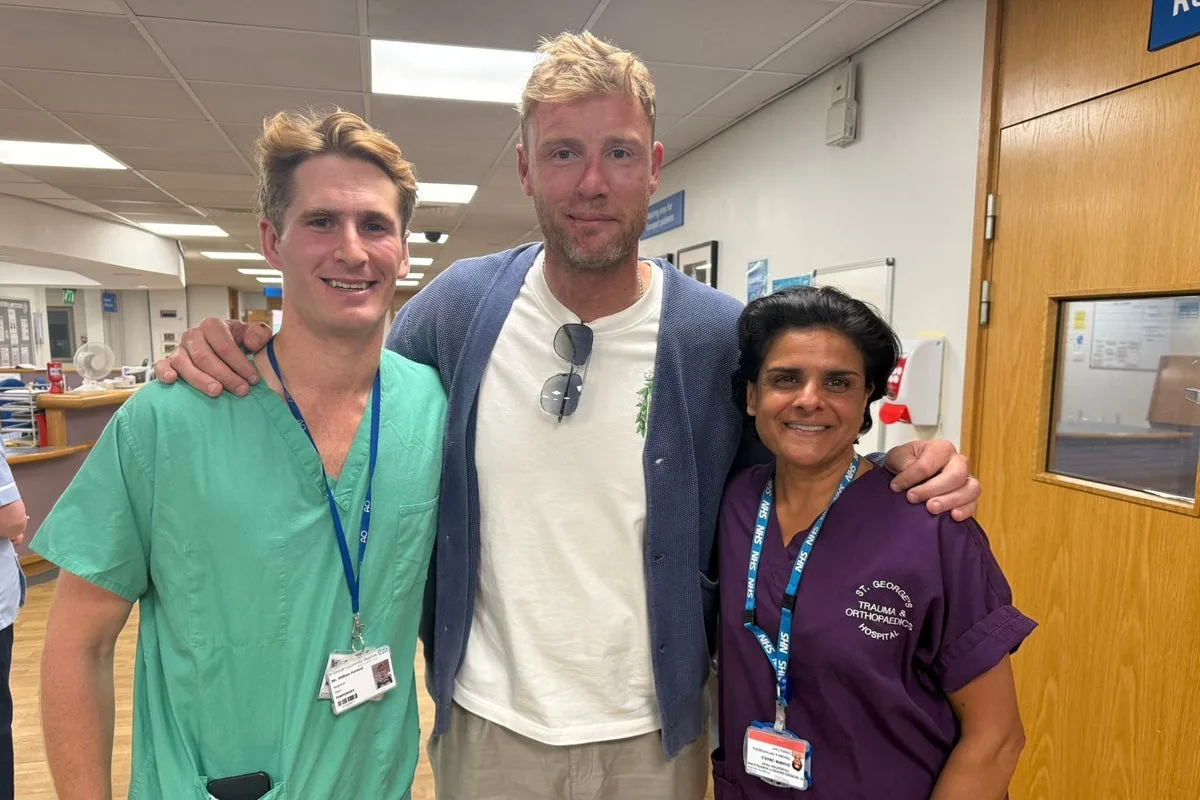 Flintoff Praises 'Superhero' NHS Staff After Top Gear Crash
