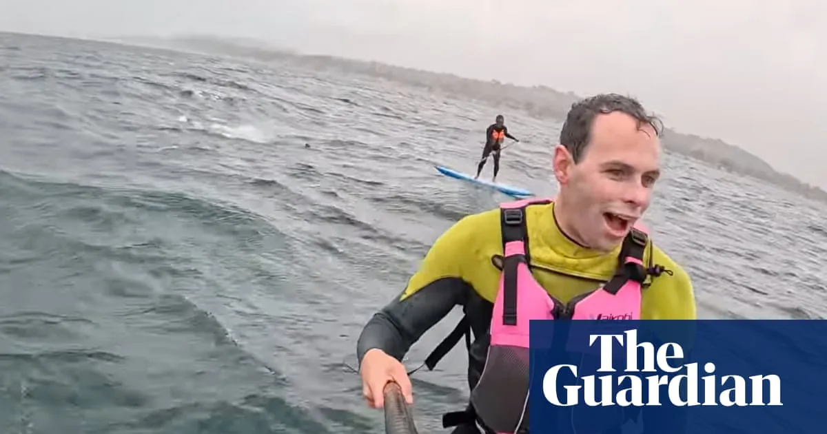 Foil Boarders Recount Shark Chase Off California Coast