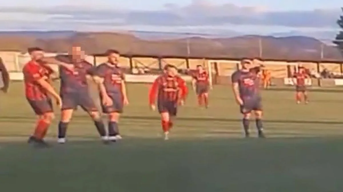 Footballer Arrested After Violent Elbow in Welsh Match