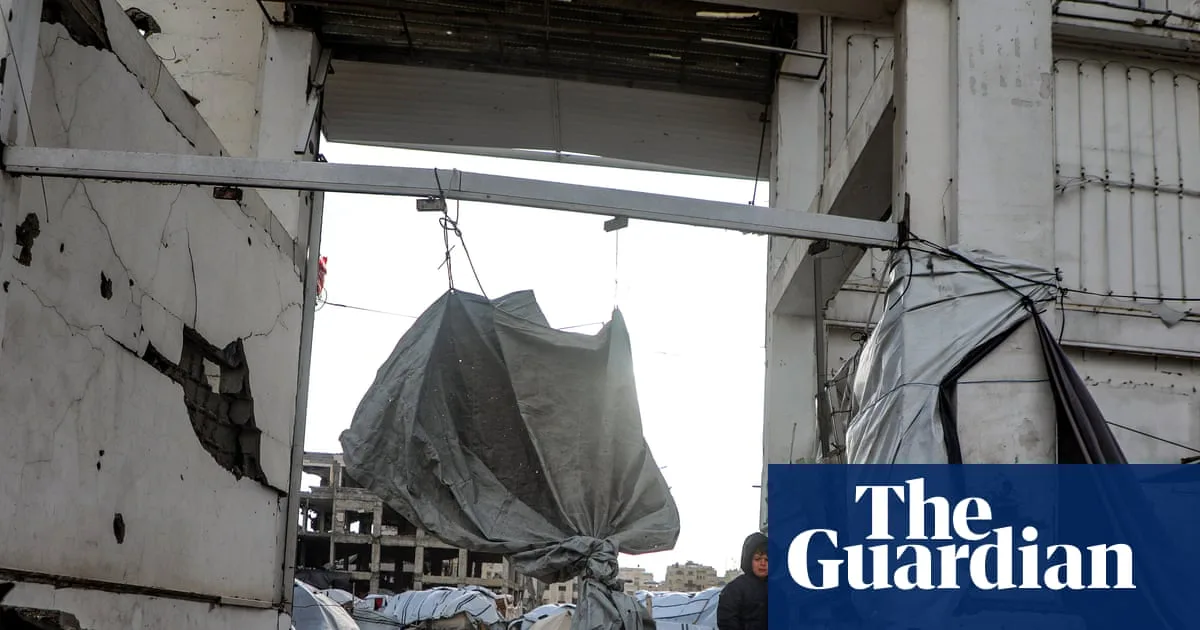 Four Dead as Gaza Storm Collapses Tents on Displaced