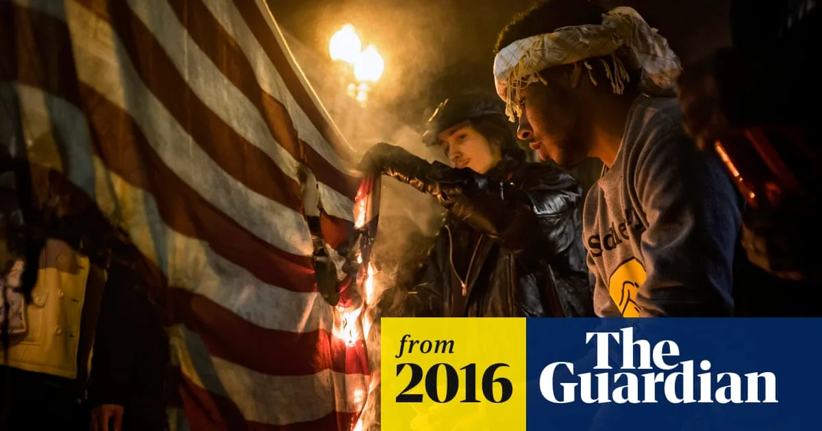 Trump Calls for Jail or Deportation for Flag Burners