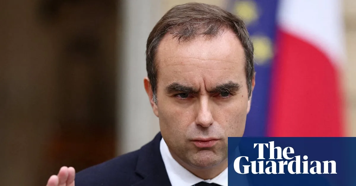 French Defence Minister Lecornu Out In Macron Reshuffle