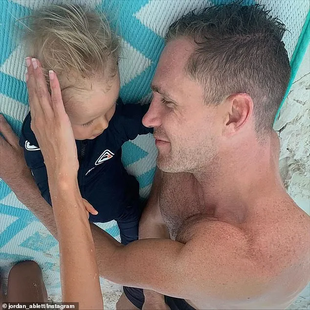 Jordan Ablett Shares Heartwarming Photo of Son Levi with Joel Selwood at Whitehaven Beach