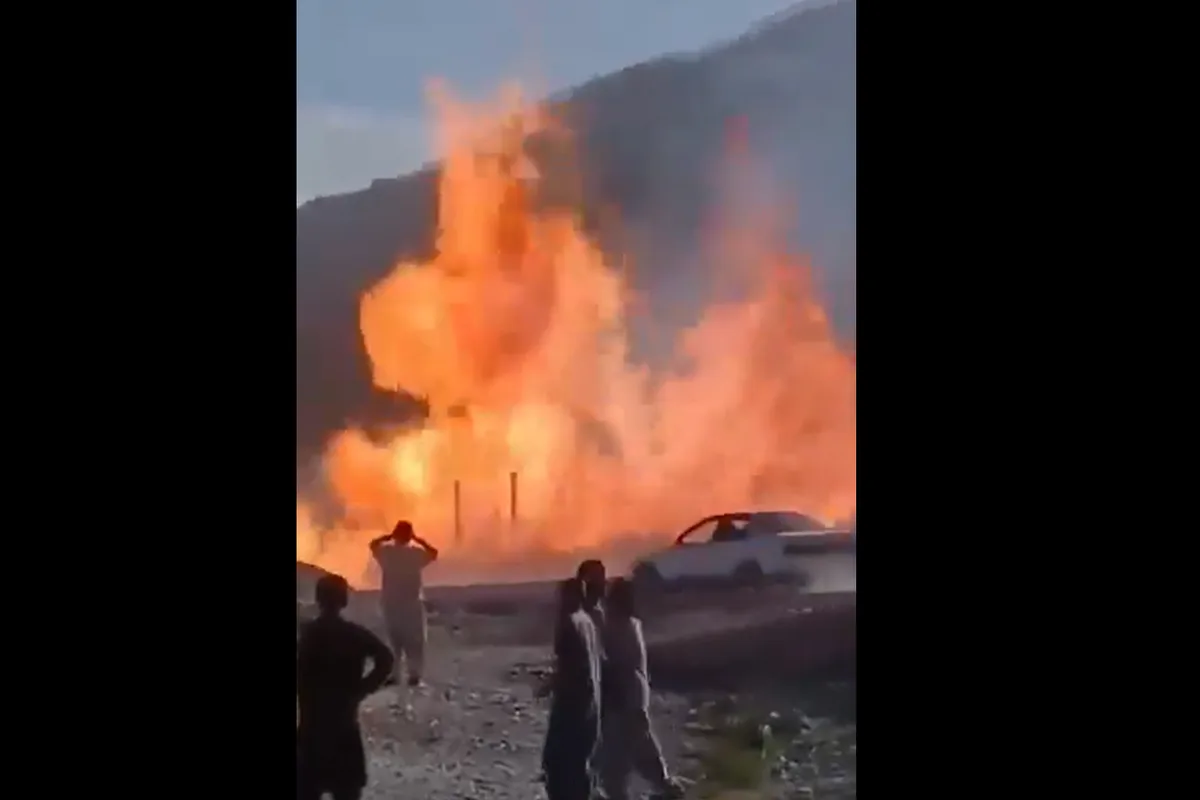 Terror attack suspected as gas pipeline blown up in southwest Pakistan