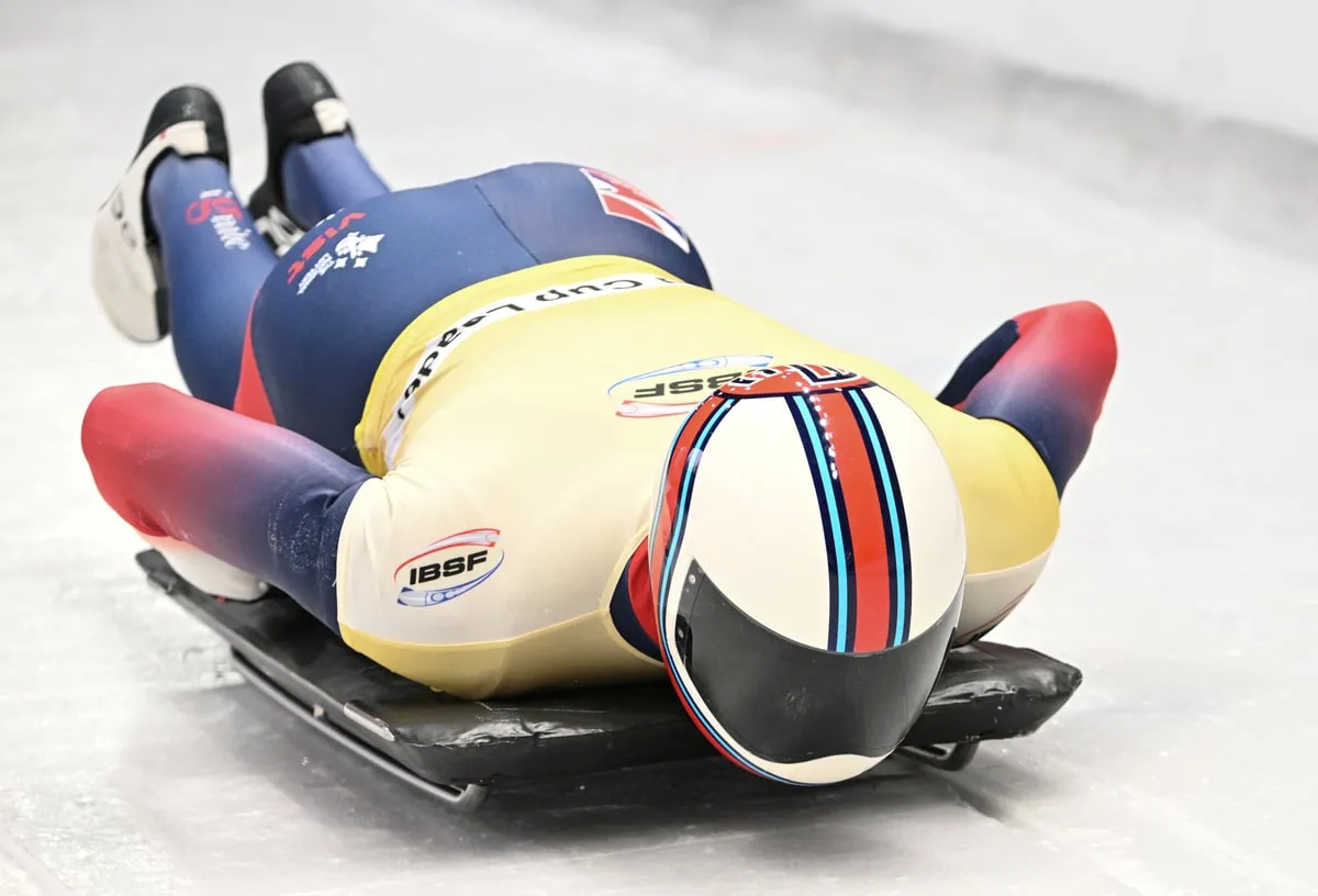 Team GB Skeleton Medal Hopes Hit by Helmet Ban Row
