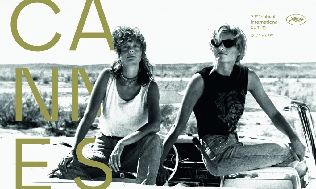 Cannes 2026 Poster Features Thelma & Louise Stars Sarandon and Davis