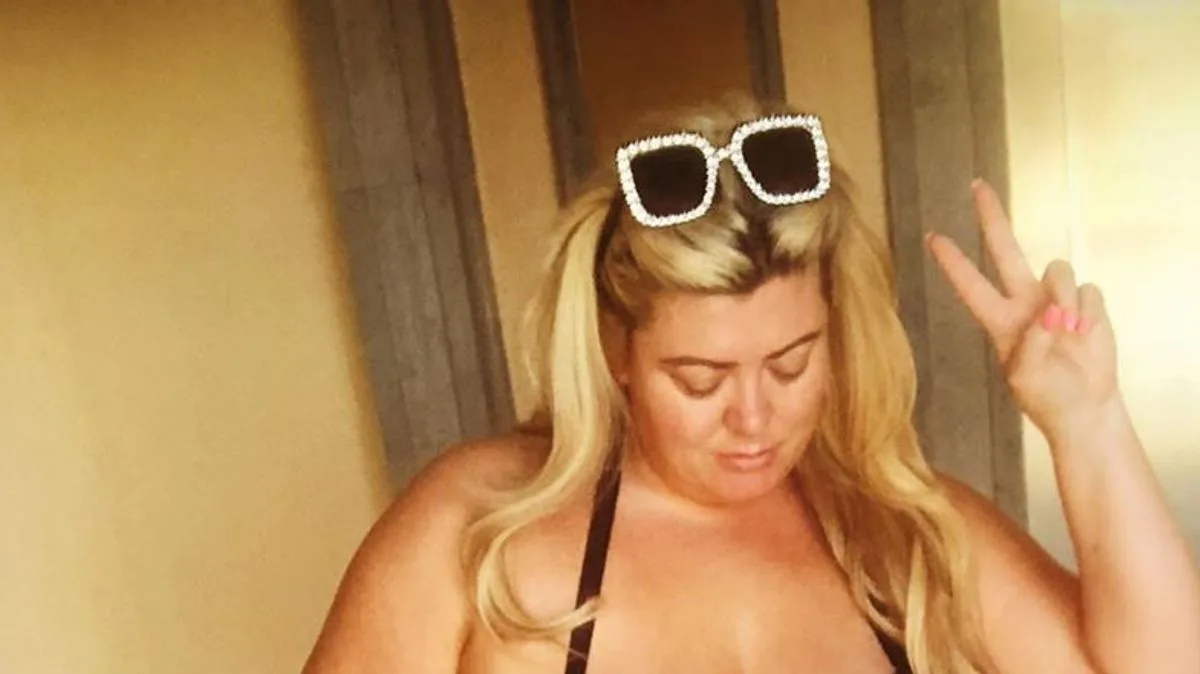 Gemma Collins Flaunts Weight Loss in Black Bikini Snap