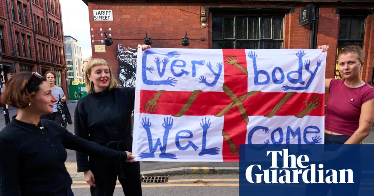 Artists Reclaim St George's Flag with Inclusivity Message