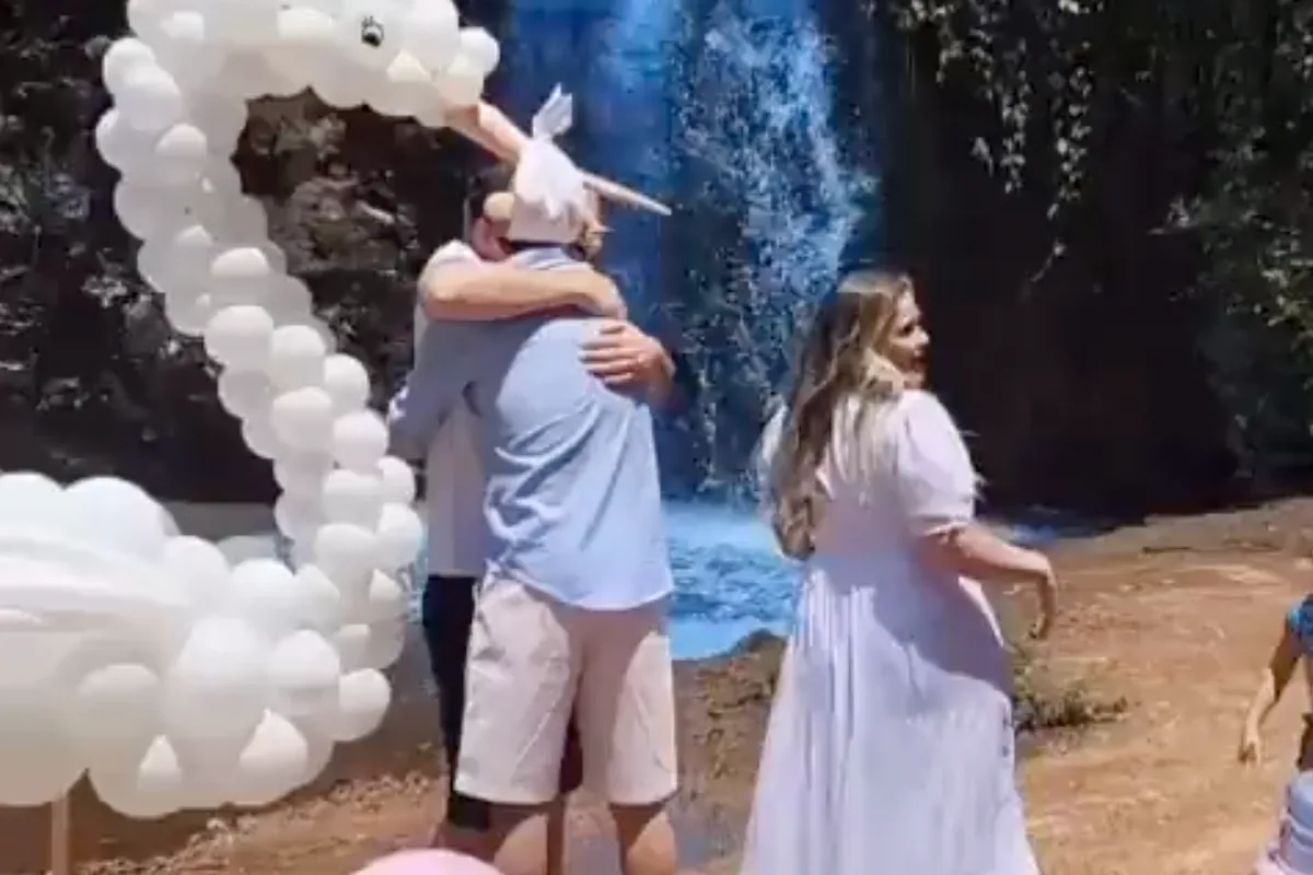 Gender Reveal Tractor Sinks In River Causing Eco Disaster