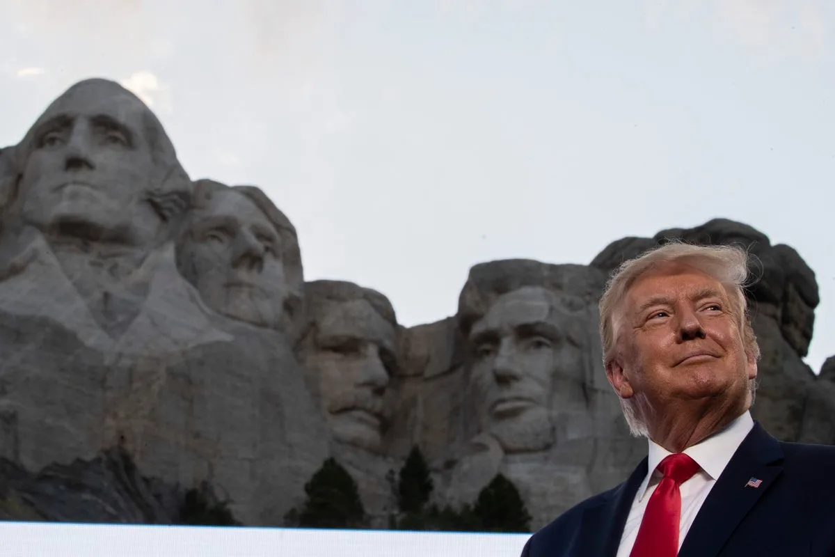 Interior Secretary Says Trump Could Be Added to Mount Rushmore