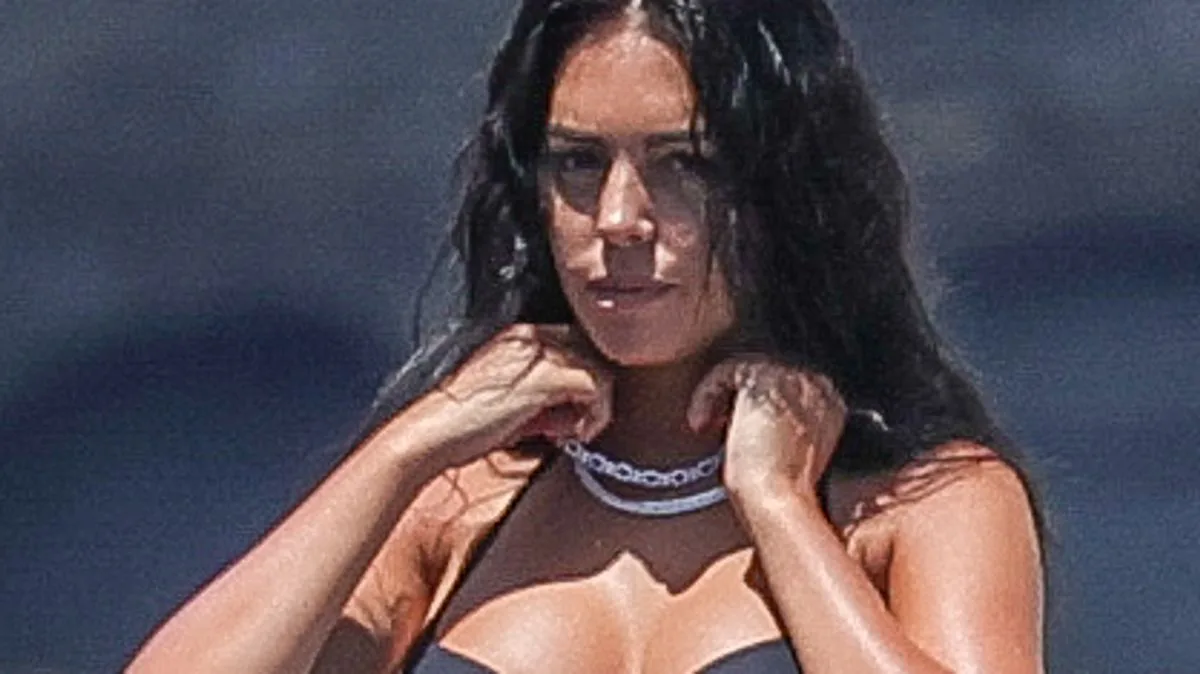 Georgina Rodriguez Stuns in Thong Swimsuit on Yacht