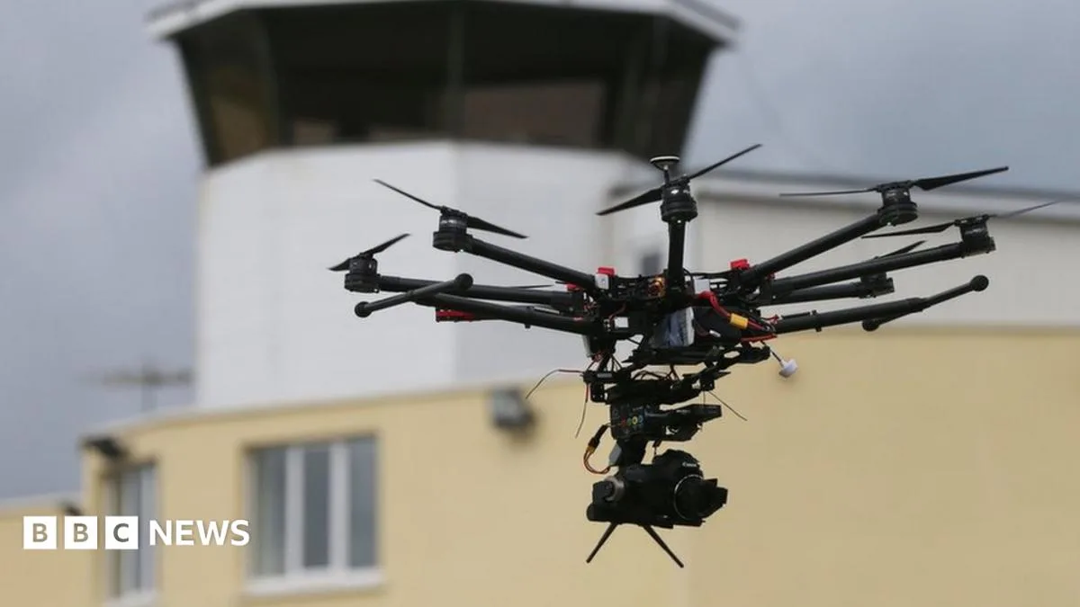 Giant 10ft Drone In Near Miss With Heathrow Passenger Jet