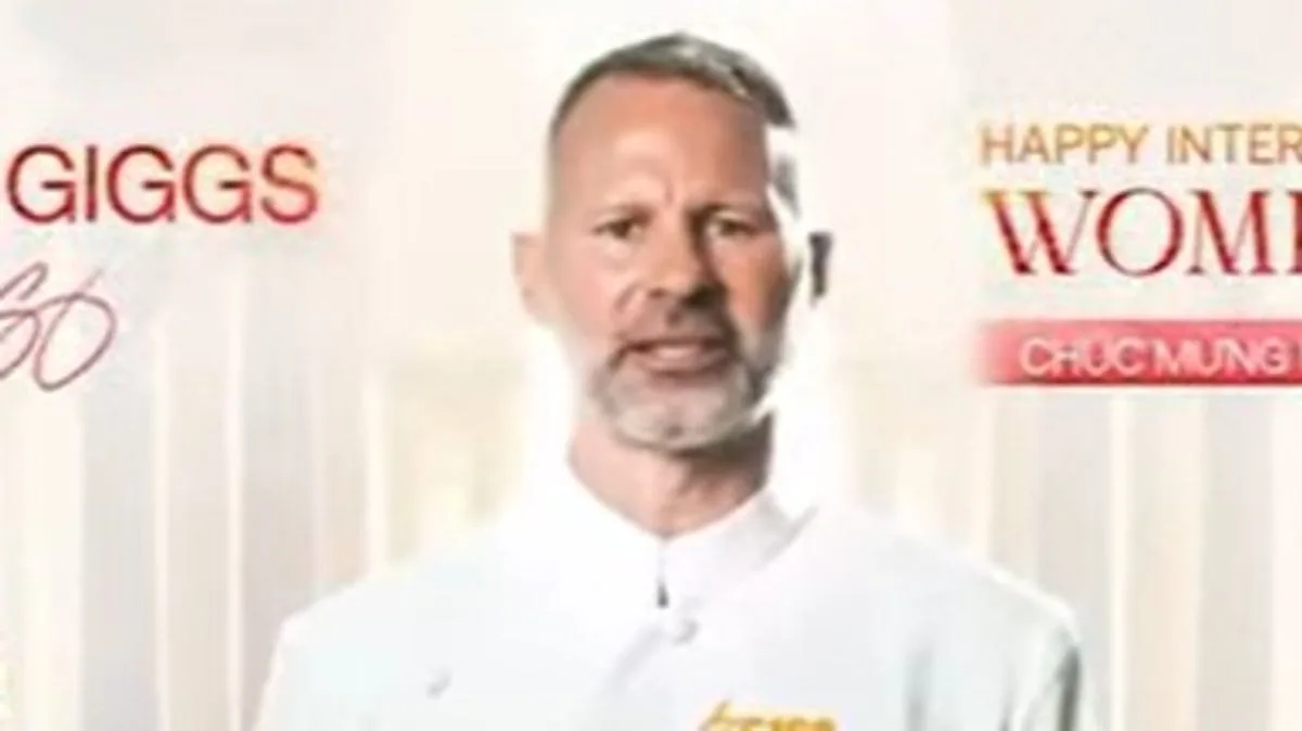 Ryan Giggs Fronts Betting Firm Ad for International Women's Day Amid Career Struggles