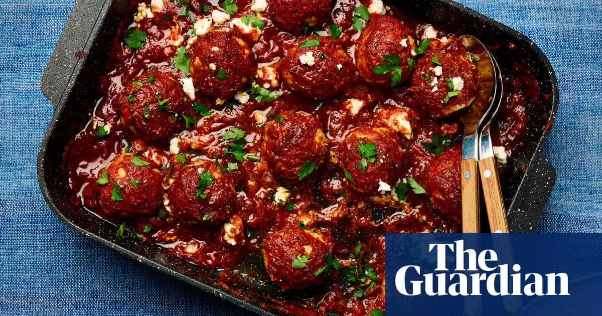 Globetrotting chicken traybake recipes: from feta meatballs to Korean stew
