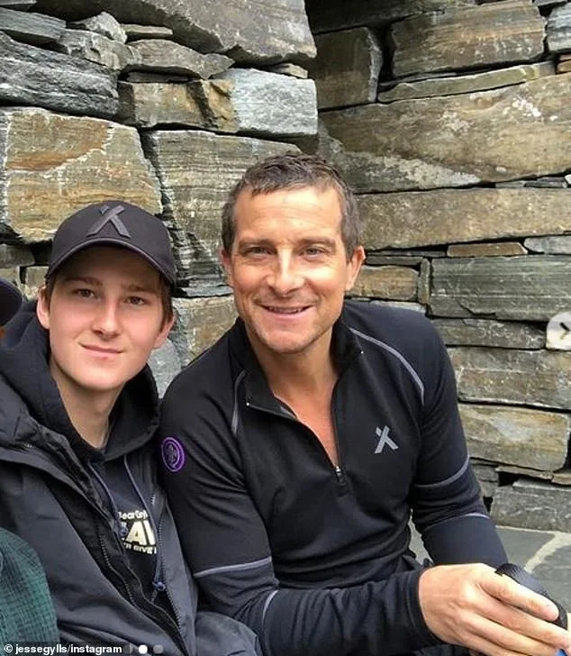 Bear Grylls shocks fans with video of son, 18, base jumping in Italy
