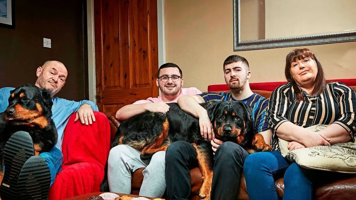 Gogglebox's Malone Family Welcomes Rescue Dog Buddy