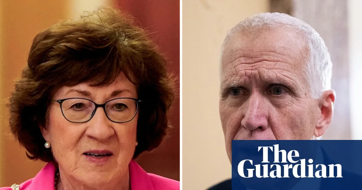 Republican Senators Collins and Tillis Oppose Pentagon Censure of Mark Kelly