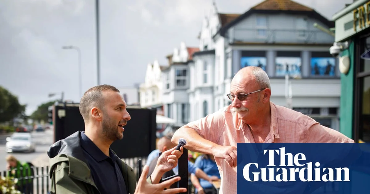 Green Leader Polanski Visits Farage's Clacton Constituency