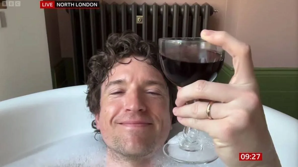 Greg James Gives Health Update from Bath After Comic Relief Cycle