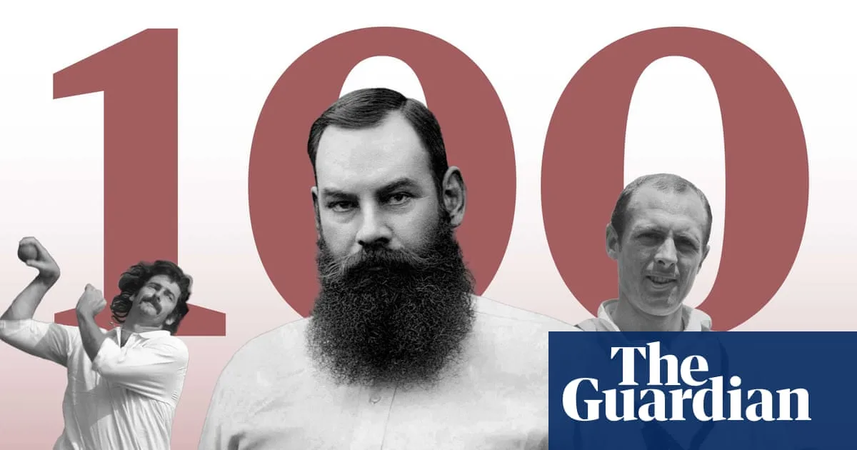 Guardian Reveals Top 100 Ashes Cricketers of All Time