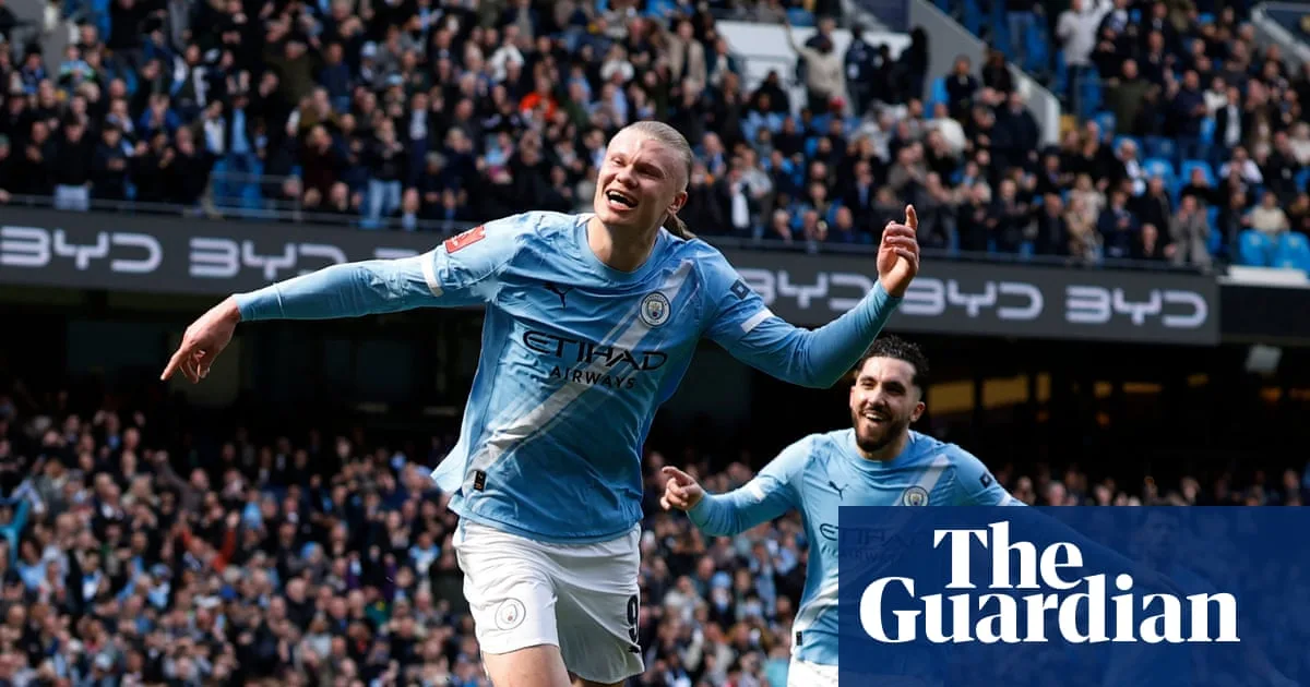 Haaland Hat-Trick Powers Manchester City to 4-0 FA Cup Win Over Liverpool