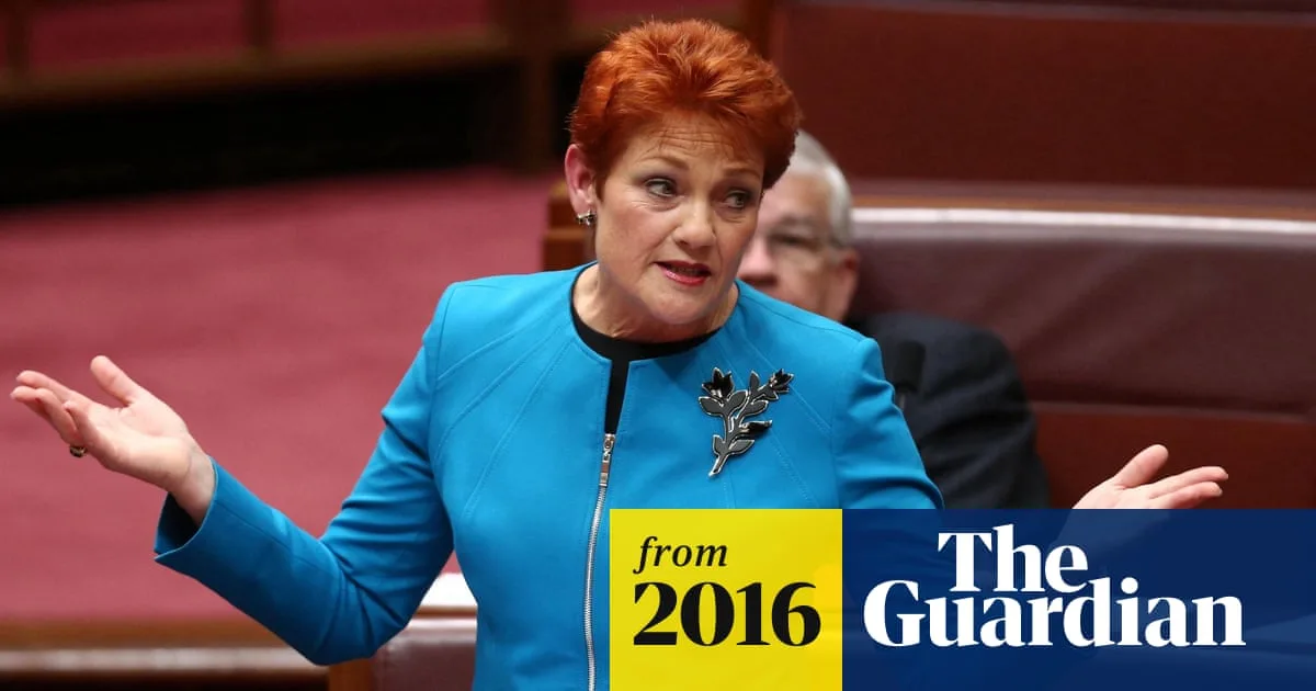 Pauline Hanson Calls for Halt to All Immigration in Senate Return